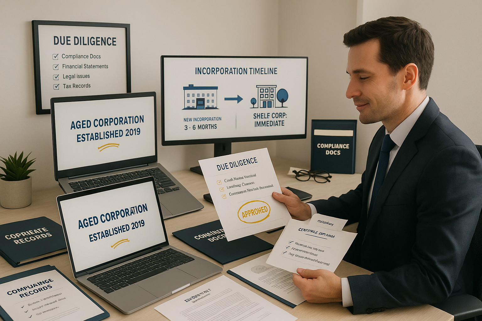 Shelf Corporation Explained - Startup Business Loan Online