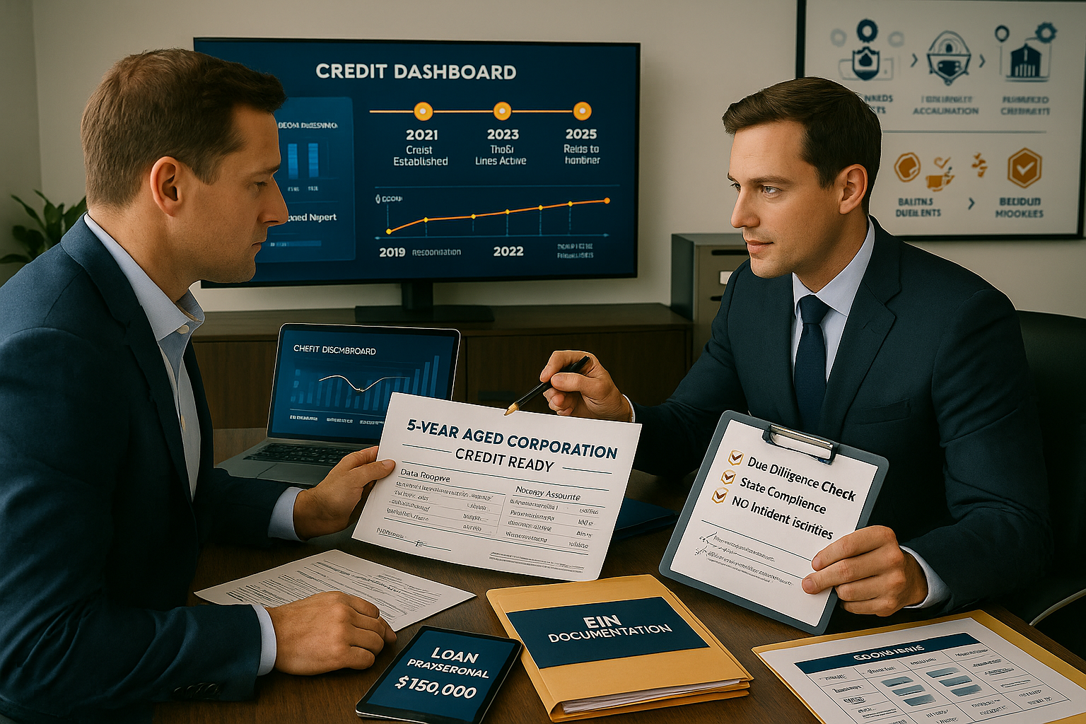 Aged Shelf Corporations With Credit