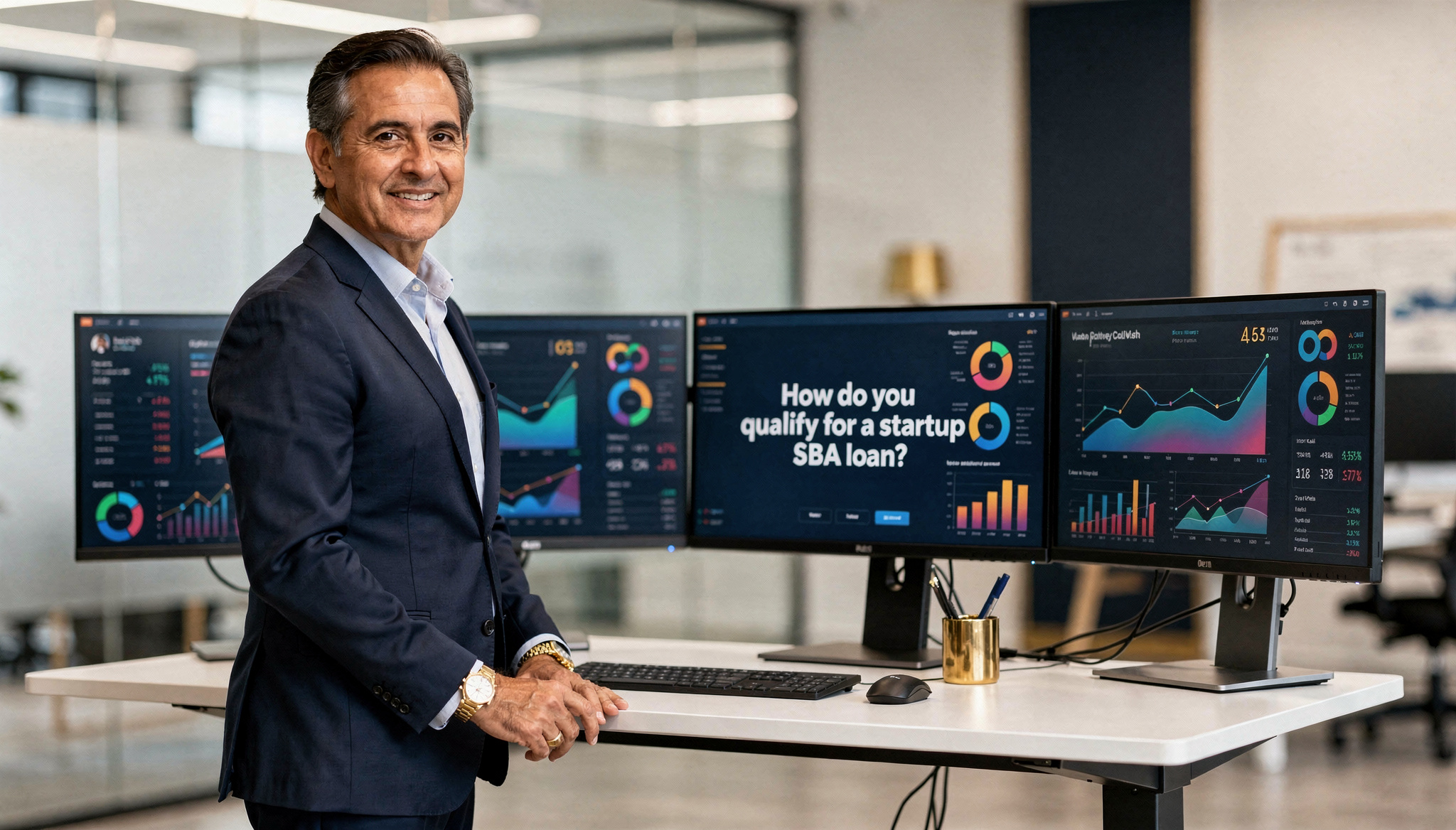 How do you qualify for a startup SBA loan?