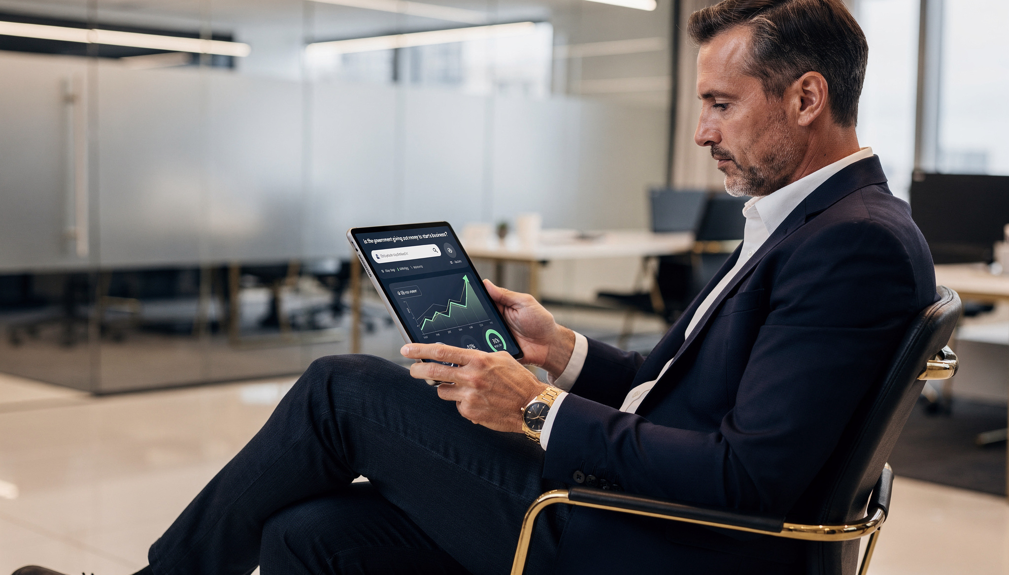 is the government giving out money to start a business?