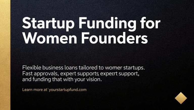 startup business loans for women